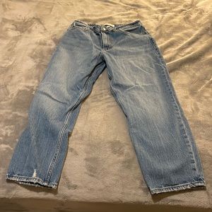 Abercrombie High Rise Mom Jeans